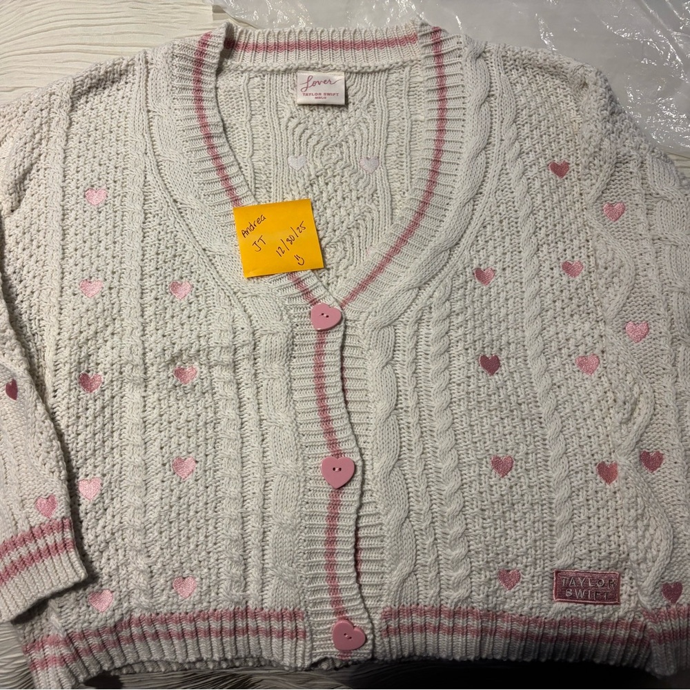 SOLD! Taylor Swift Original Drop Lover Cardigan MD/LG